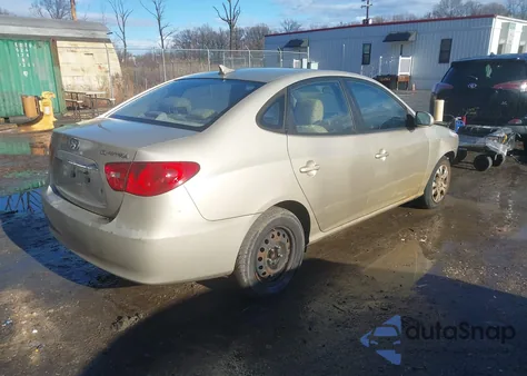 2010 Hyundai Elantra Gls z USA, uszkodzony, nr VIN KMHDU4AD1AU195109